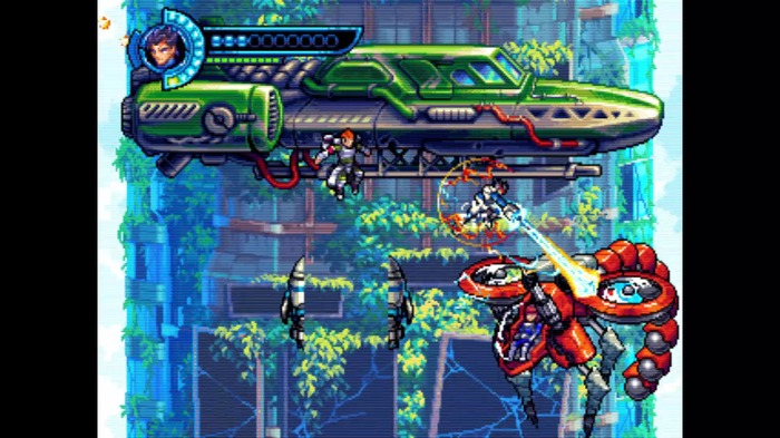 ジップラインで縦横無尽に滑空！軽快な16ビット風の2Dワイヤーアクション『Steel Assault』【Steamゲームフェスティバル】