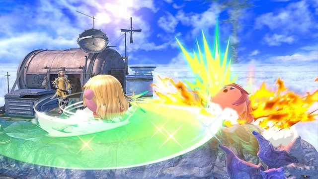 『スマブラSP』ひと粒で二度おいしいカービィ「ホムラ/ヒカリ」のコピー姿を見よ！美少女×可愛い＝まんまるブレイド爆誕