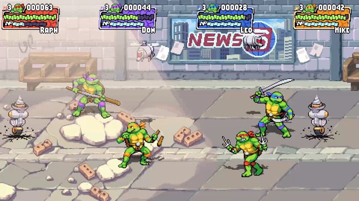 カワバンガ！な亀忍者4兄弟の新作2DアクションADV『Teenage Mutant Ninja Turtles: Shredder's Revenge』発表―オンライン4人Co-op対応