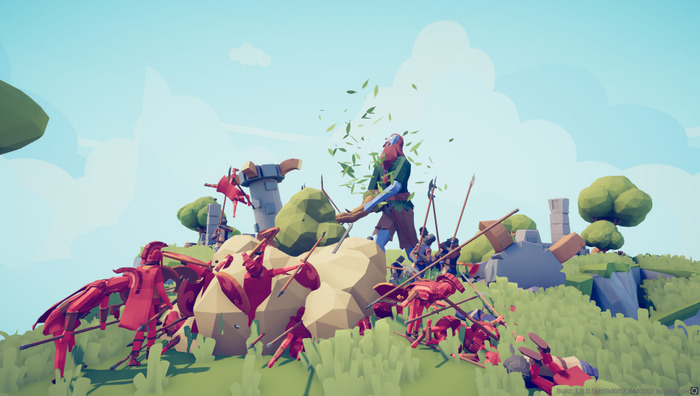 物理演算戦争シム『Totally Accurate Battle Simulator』正式リリース！マルチプレイモード追加でグダグダな戦争をオンラインでも