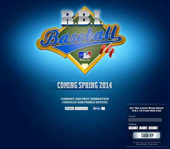 R.B.I. Baseball 14 公式サイト