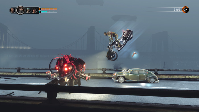 2.5D武装バイクACT『Steel Rats』PC版がSteam/GOG.comにて無料配布中―2018年発売のレース＋戦闘＋スタントゲーム