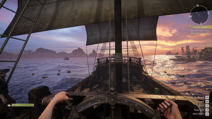 一人称視点海賊シム『Pirate Simulator』発表―船を建造し仲間と共に宝探しや略奪の旅へ