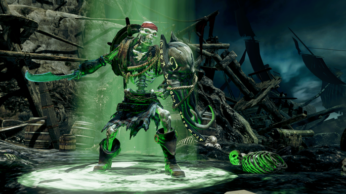 戦うガイコツ『Killer Instinct』の追加キャラ“Spinal”を収めた最新スクリーンショットが公開