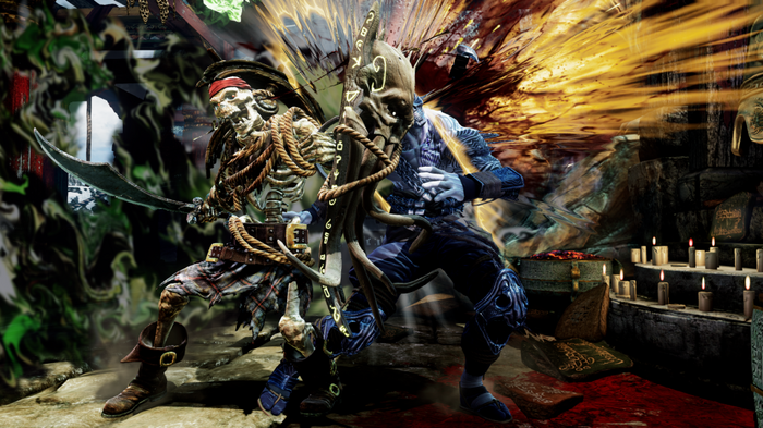 戦うガイコツ『Killer Instinct』の追加キャラ“Spinal”を収めた最新スクリーンショットが公開