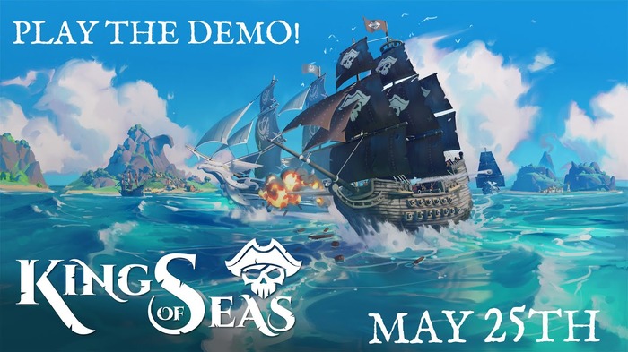 海賊船アクションRPG『King of Seas』海外5月25日発売決定―新たなデモ版がSteamで配信中