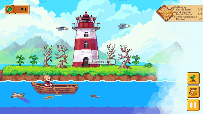 釣りと建築のほのぼの新作2DADV『Luna's Fishing Garden』日本語対応で発売！植物と動物溢れる夢の庭園を造ろう