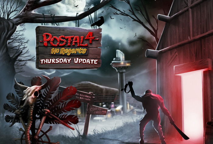 性器だらけの遊園地でも遊べる！『POSTAL 4』大型アップデート「Thursday」配信