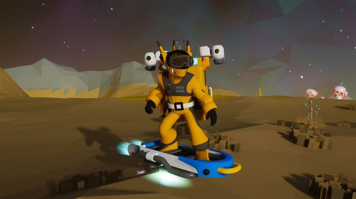 惑星開拓ゲーム『ASTRONEER』VTOL機やホバーボードが登場する「Jet Powered Update」配信！