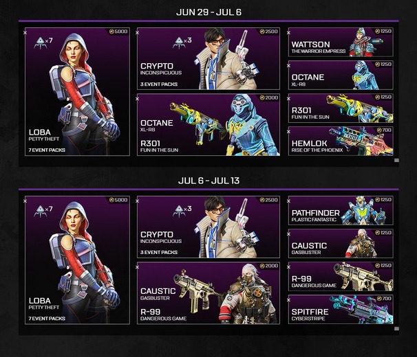 初期のキングスキャニオンとワールズエッジが復活＆アリーナにスカルタウン追加！『Apex Legends』で「ジェネシスコレクションイベント」6月29日より開催