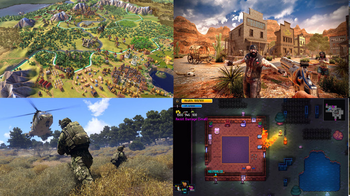 時間で割れば1本数円、今夏のセールは“コスパ”で選べ！『Streets of Rogue』『Sid Meier’s Civilization® VI』『theHunter: Call of the Wild』『7 days to die』他【Steamサマーセール2021特別企画】