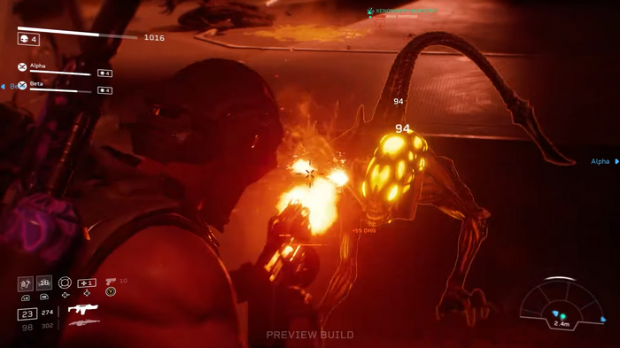 映画「エイリアン」世界の3人Co-opTPS『Aliens: Fireteam Elite』「デモリッシャー」視点の新たなゲームプレイ映像が公開