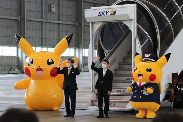 沖縄が“ポケモン尽くし”となる「そらとぶピカチュウプロジェクト」始動！―ポケモン社×スカイマーク社による発表会の模様をレポート