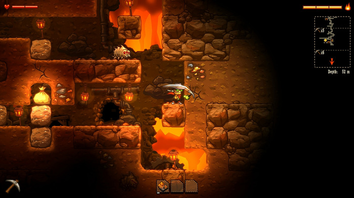 大ヒット2D採掘アクション『SteamWorld Dig』のPS4/PS Vita版が海外で配信決定