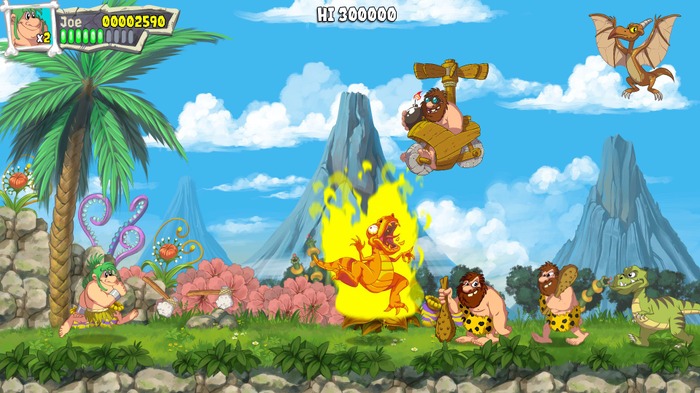 デコゲー『戦え原始人』シリーズの復活が発表！『Joe & Mac: Caveman Ninja』が2022年に発売予定