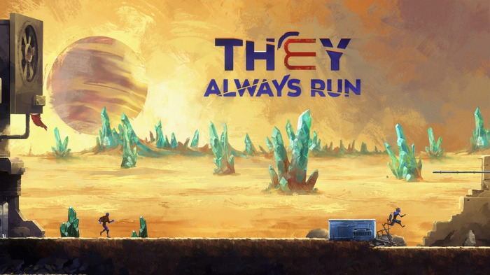 賞金稼ぎは3本腕！『They Always Run』の銀河系2DアクションADVに敵は無し【爆レポ】