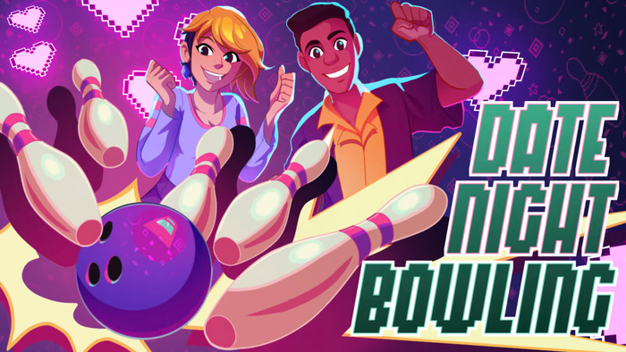 ボウリングデートで意中の相手にアプローチする新作恋愛ゲーム『Date Night Bowling』配信開始！ 目指せハートにストライク