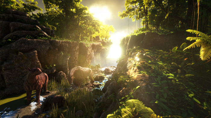 恐竜サバイバル『ARK』公式コミュニティマップ「Lost Island」無料配信開始！