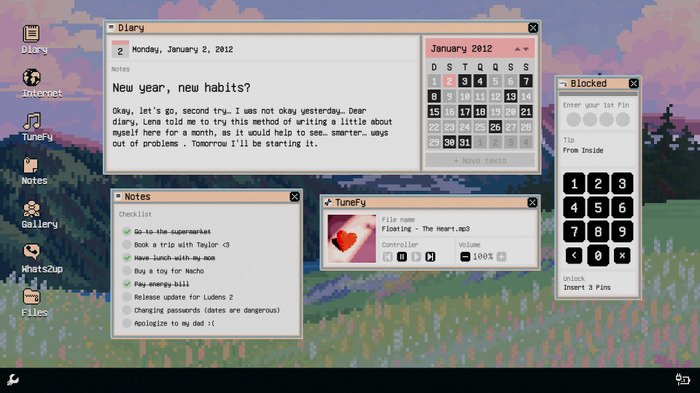 消えたゲーム開発者の謎を探るWin95風OSアドベンチャー『OS:Memories』リリース