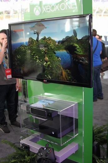 【GDC 2014】無料ドリンク提供中、Xbox Oneタイトルも遊べる「Microsoft Lobby Bar」で一休み?