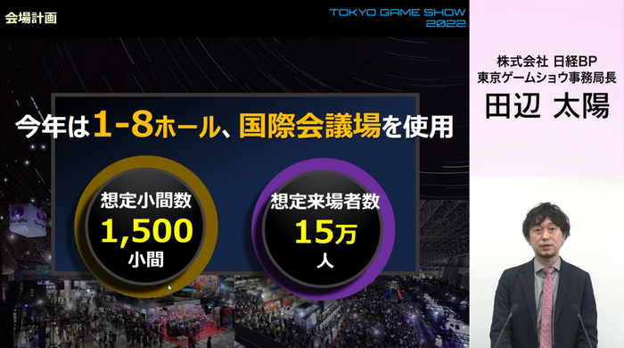 東京ゲームショウ2022発表！幕張メッセで開催、一般来場者もビジネスデイ2日目14時から入場可能に【TGS2022】