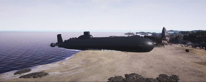 水面下の軍事要塞も解体！廃船解体シム『Ship Graveyard Simulator』「Submarines DLC」を発表