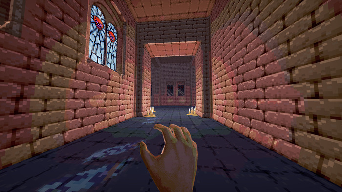 右手の力を解放してチャペルを縦横無尽に駆け巡る3DアクションFPS『Chapel 3-D: The Ascent』Steamストアページ公開