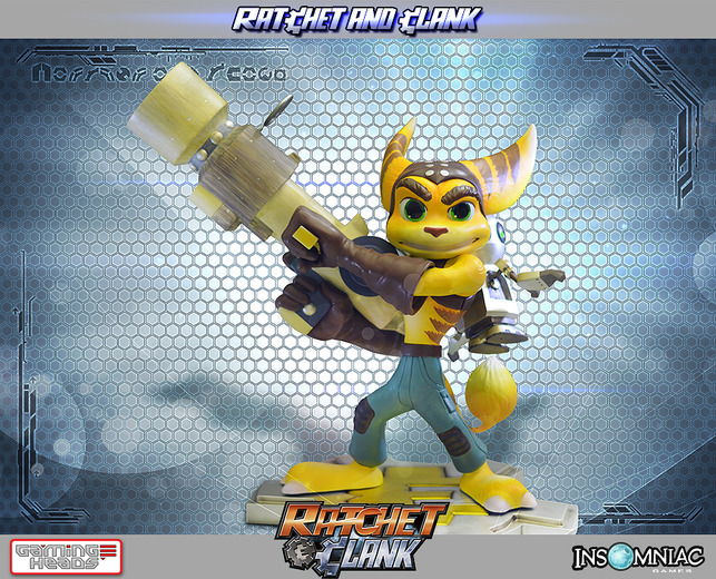 設立20周年を迎えたInsomniacの看板タイトル『Ratchet & Clank』の1/6スケールスタチューが販売決定