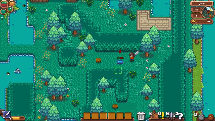 冒険や戦闘ありの町づくり＆生活サンドボックスADV『Pixelshire』発表と共にSteamページ公開！日本語にも対応予定