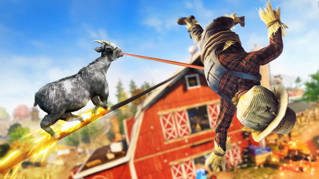 伝説のヤギゲー再び！シリーズ続編『Goat Simulator 3』、4人マルチプレイ対応で今秋発売決定