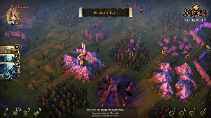 キュートな動物たちが主人公の新作ストラテジー『Armello』Kickstarterキャンペーンが開始