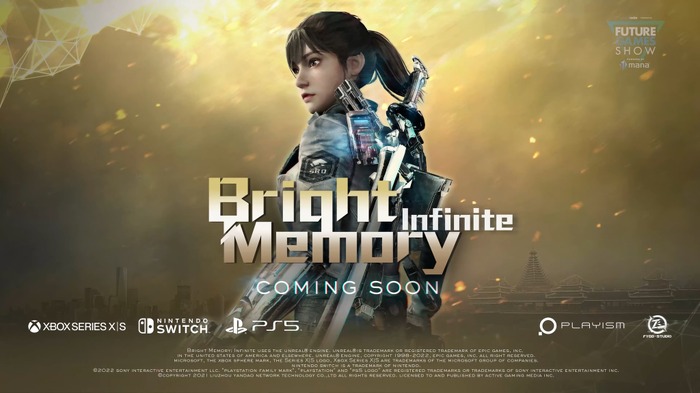 個人開発アクションFPS『Bright Memory: Infinite』スイッチ/PS5版対応が正式告知！最新映像公開【Future Games Show】