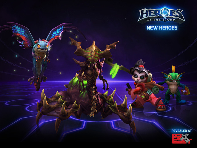 PAX Eastで『Heroes of the Storm』の追加ヒーロー4体など新情報が公開！