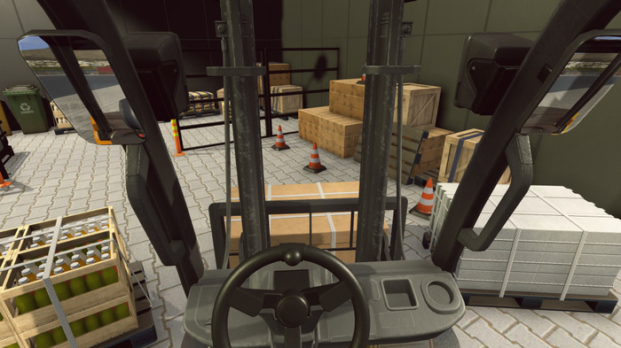 ヨシ！ VRにも対応のフォークリフトシム『Best Forklift Operator』正式リリース