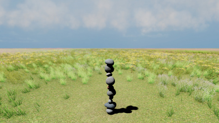 バーチャル賽の河原体験？石積みシム『Cairn Stone Balancing』Steamで配信開始―20%オフセールも開催