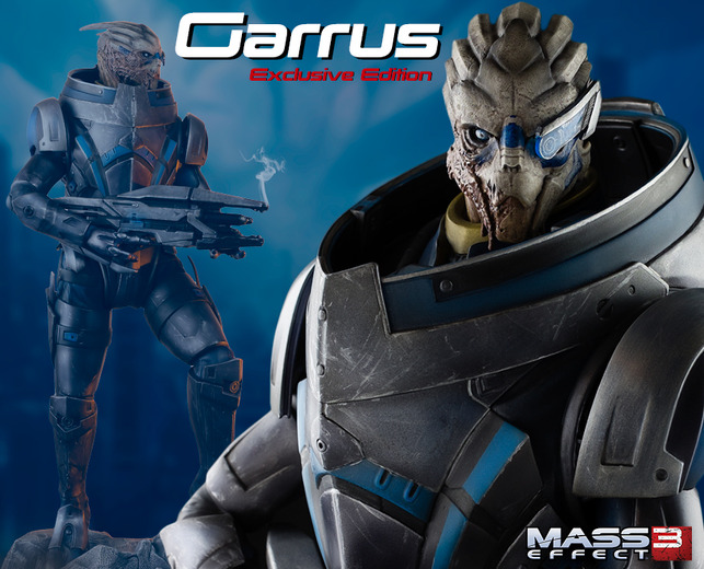 『Mass Effect』に登場するギャレス・ヴァカリアンの1/4スケールフィギュアが海外で登場