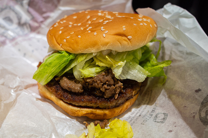 韓国ロッテリア・焼肉バーガー