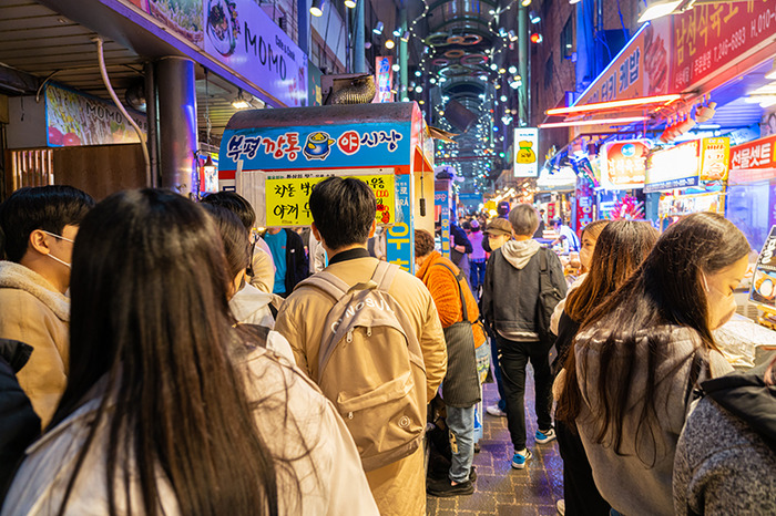 富平カントン市場・夜市（韓国で一番古い夜市）