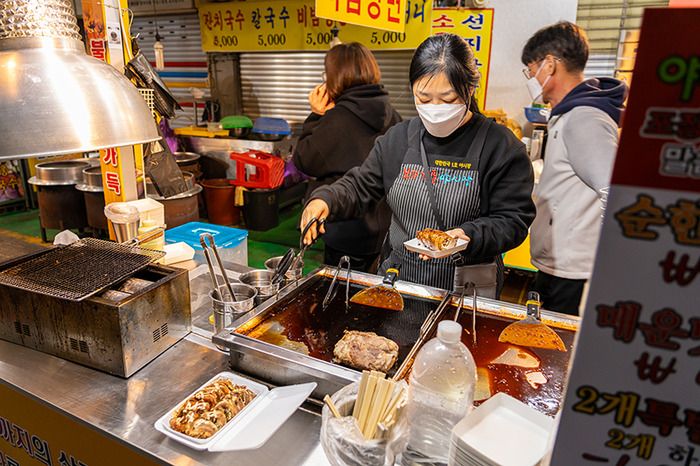 富平カントン市場・夜市（韓国で一番古い夜市）