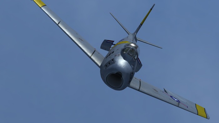 朝鮮戦争などで活躍した戦闘機F-86Fをリアルに再現したフライトシム『DCS: F-86F』が7月リリース予定