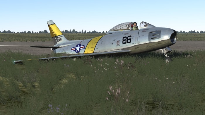 朝鮮戦争などで活躍した戦闘機F-86Fをリアルに再現したフライトシム『DCS: F-86F』が7月リリース予定