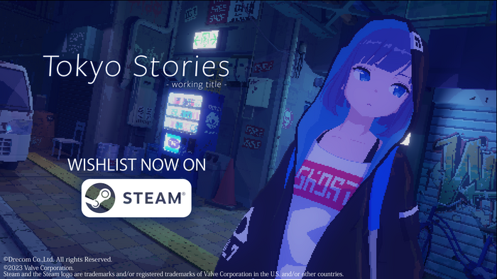 親友を追って幻想的な街へ…ピクセルアート×3Dな新作ADV『Tokyo Stories』ストアページ公開【UPDATE】