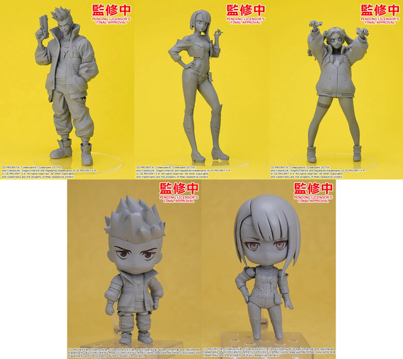 「サイバーパンク エッジランナーズ」のデイビッド、ルーシー、レベッカがフィギュア化！原型が初公開