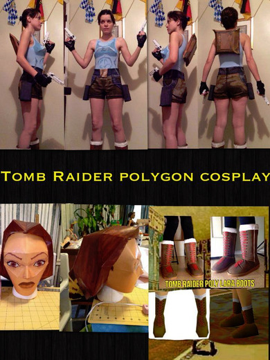 初代『Tomb Raider』のララ・クロフトを忠実に再現してしまったコスプレ