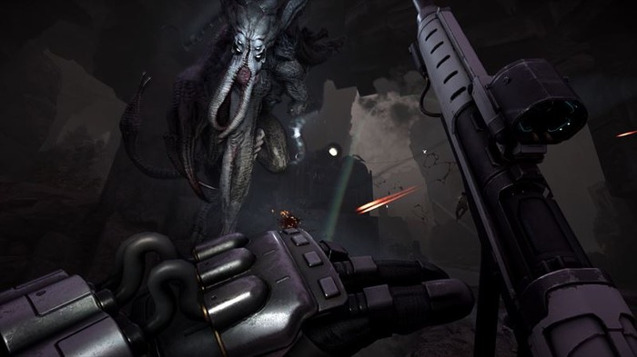 【E3 2014】新たなモンスターに圧倒されたデモプレイ『Evolve』インプレッション