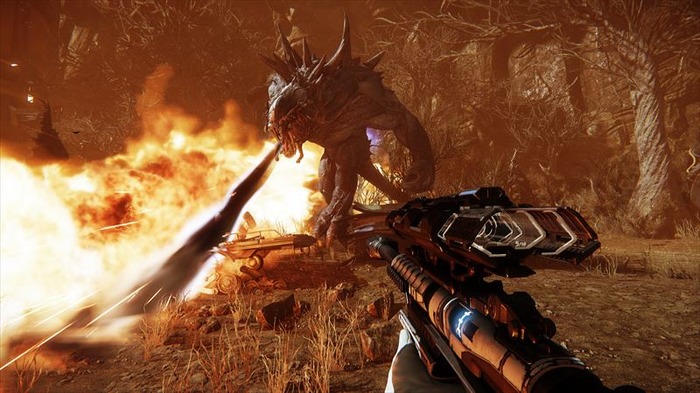 【E3 2014】新たなモンスターに圧倒されたデモプレイ『Evolve』インプレッション