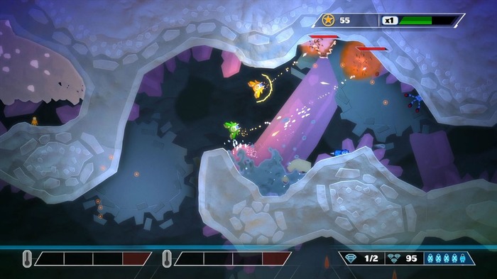 過去シリーズ2作と新たな対戦モードが追加された決定版『PixelJunk Shooter Ultimate』プレイレポ