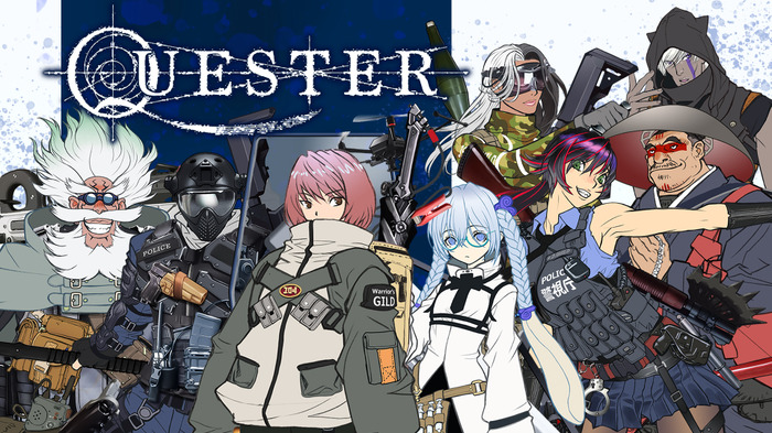 ハクスラに特化したレトロPC風味ダンジョン探索RPG『QUESTER ～失われた世界の真実を探究する物語～』配信開始！