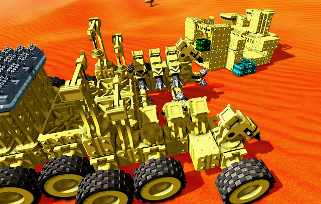 モジュールブロックを組み合わせて車両を作る惑星探査ゲーム『TerraTech』のKickstarterが始動