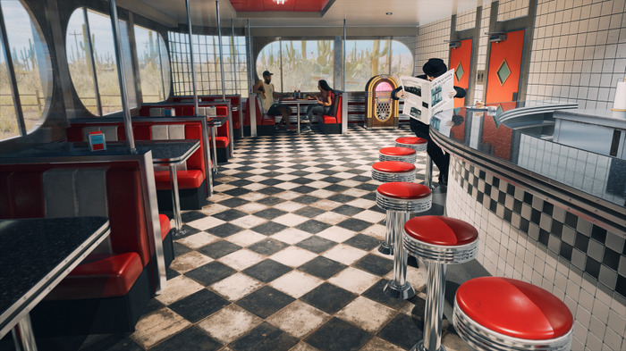 高速道路沿いのダイナーを経営する新作シム『Road Diner Simulator』ティーザー映像！